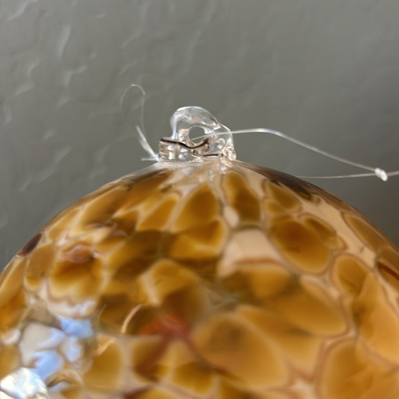 Handblown‎ Glass Decorative “Friendship” Ball - Picture 4 of 5